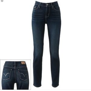 512 Levi’s perfectly slimming skinny detail jeans